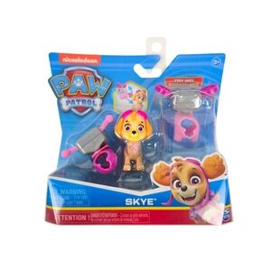 Paw Patrol Skye Action Pack Figure Set with 2 Clip-On Uniforms, Spin Master
